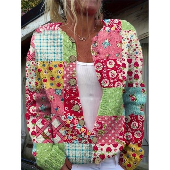 New With Tags Other - NWT 3D Embroidered Patchwork Cardigan, Multiple Sizes, Unique & Rare Material